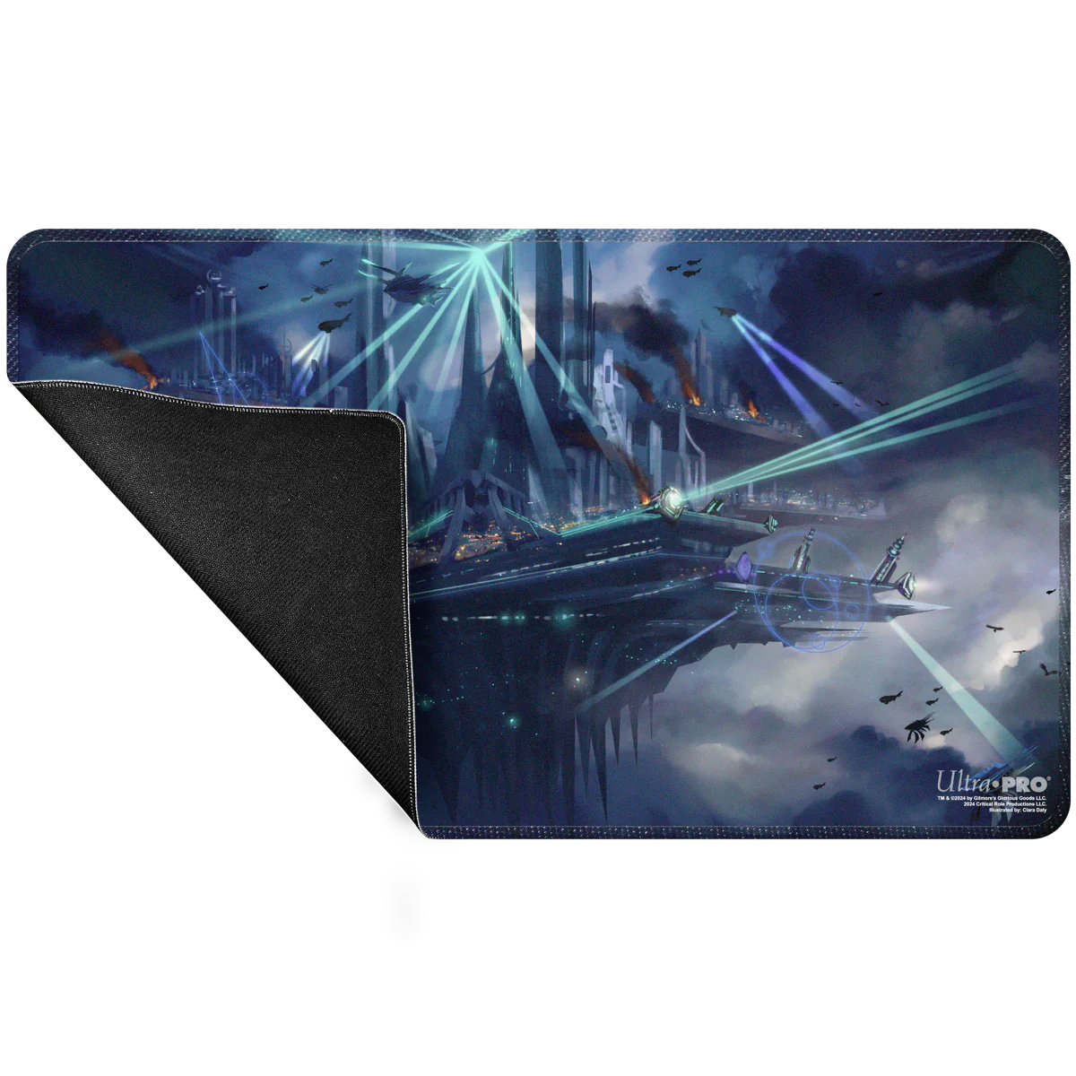 Critical Role Stitched Edge Playmat - The Flying City of Aeor - Image 3