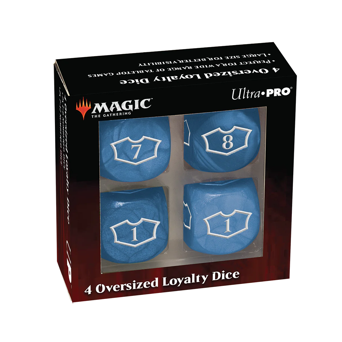 Deluxe D6 Loyalty Dice Set (4ct) with 7-12 for Magic: The Gathering - Image 10
