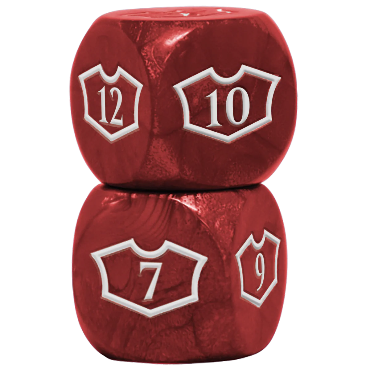 Deluxe D6 Loyalty Dice Set (4ct) with 7-12 for Magic: The Gathering - Image 5