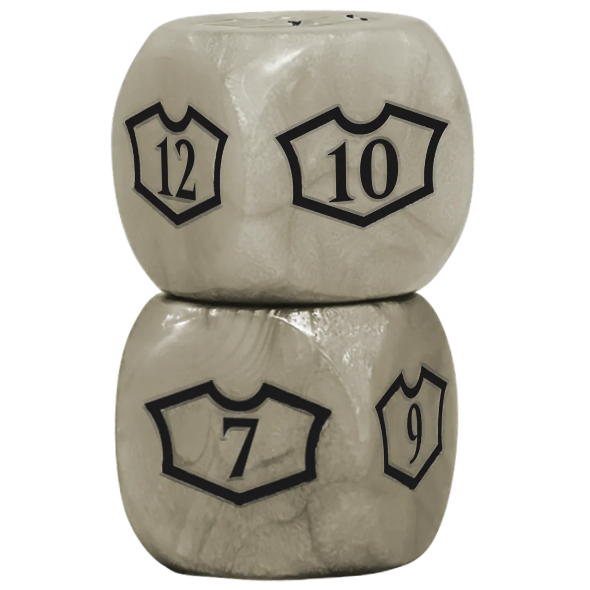 Deluxe D6 Loyalty Dice Set (4ct) with 7-12 for Magic: The Gathering - Image 7