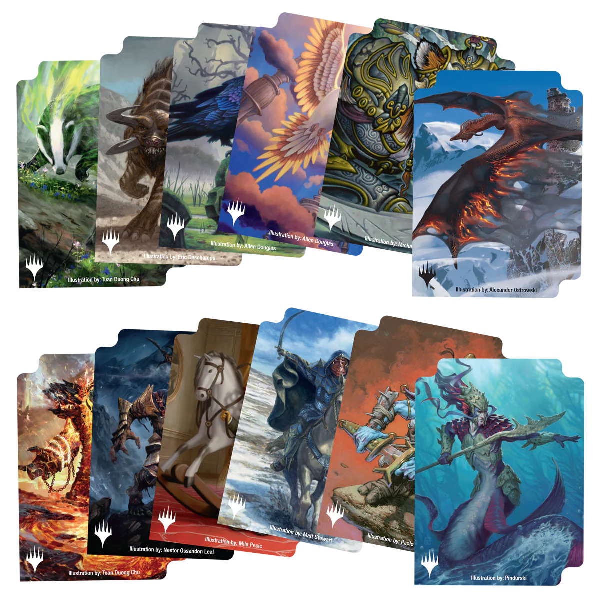 Dominaria United Emblems and Tokens Card Deck Divider Pack for Magic: The Gathering - Image 2