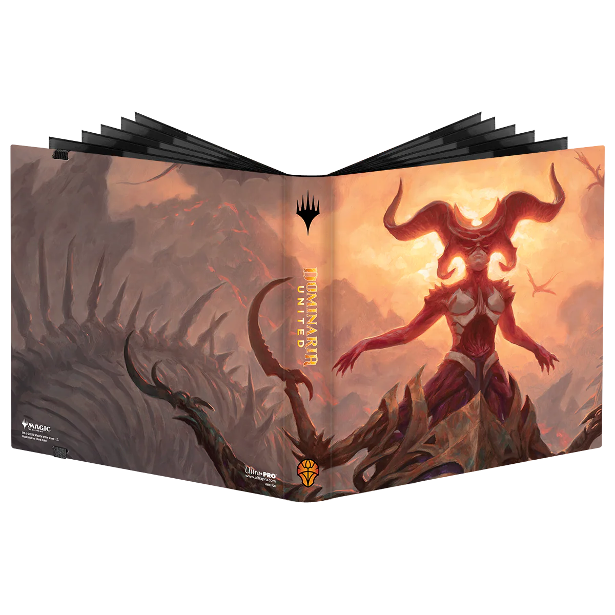 Dominaria United Sheoldred, the Apocalypse 12-Pocket PRO-BINDERĀ® for Magic: The Gathering