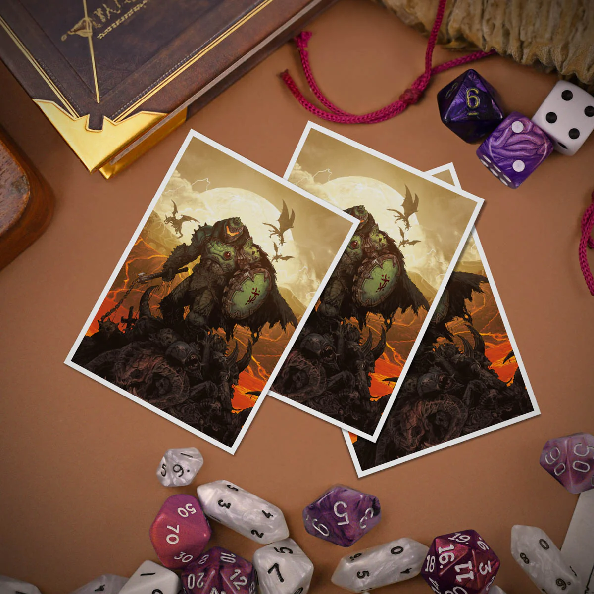 DOOM: THE DARK AGES - WRATH - APEX DECK PROTECTOR® Sleeves - Image 3