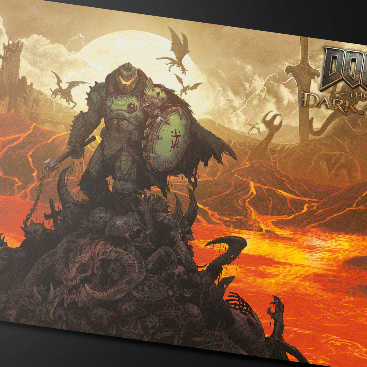 DOOM: THE DARK AGES - WRATH - Playmat - Image 2