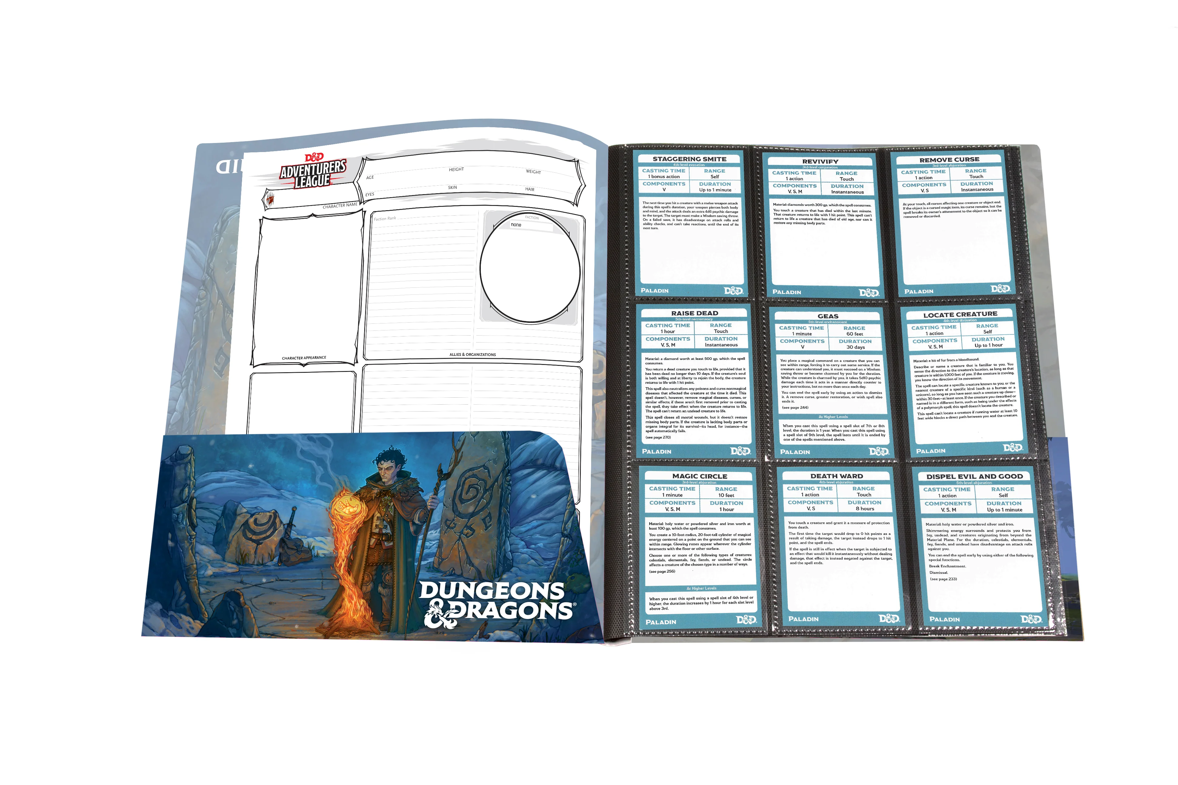 Druid - Class Folio with Stickers for Dungeons & Dragons - Image 2