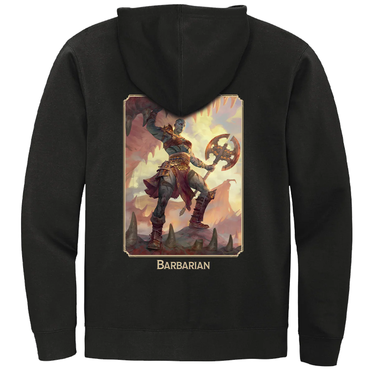 Dungeons & Dragons Barbarian Class Hoodie