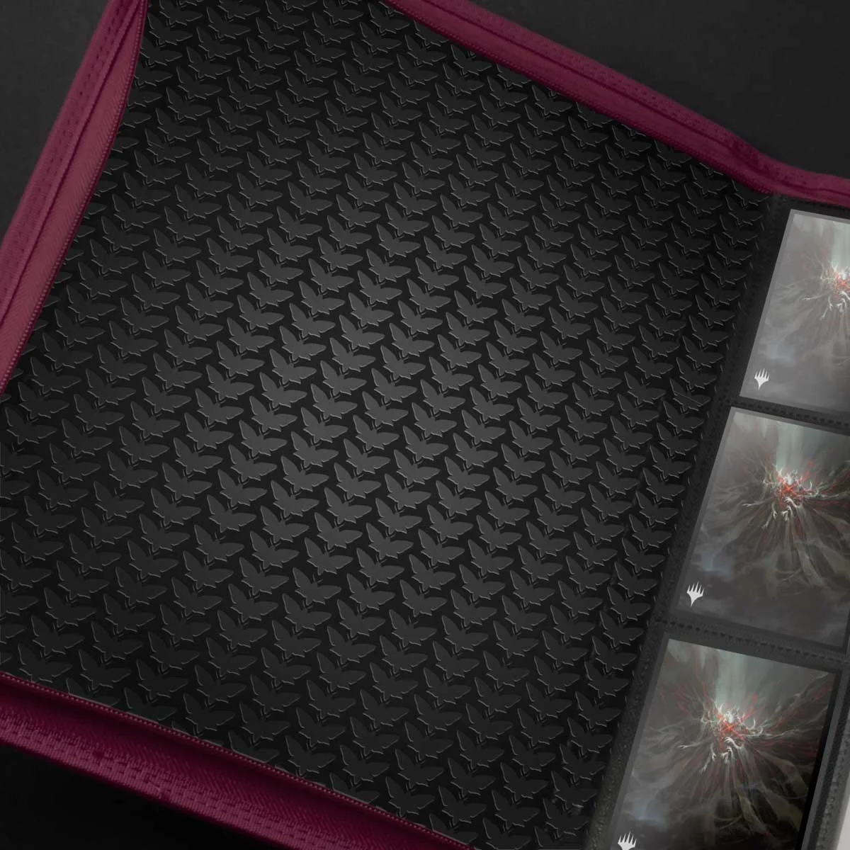 Duskmourn Creepy Leather-Bound Set Symbol 9-Pocket Premium Zippered PRO-BINDER® for Magic: The Gathering - Image 2
