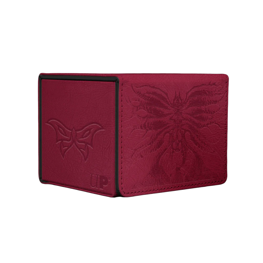 Duskmourn Premium Creepy Leather-Bound Set Symbol ALCOVE® Edge DECK BOX® for Magic: The Gathering