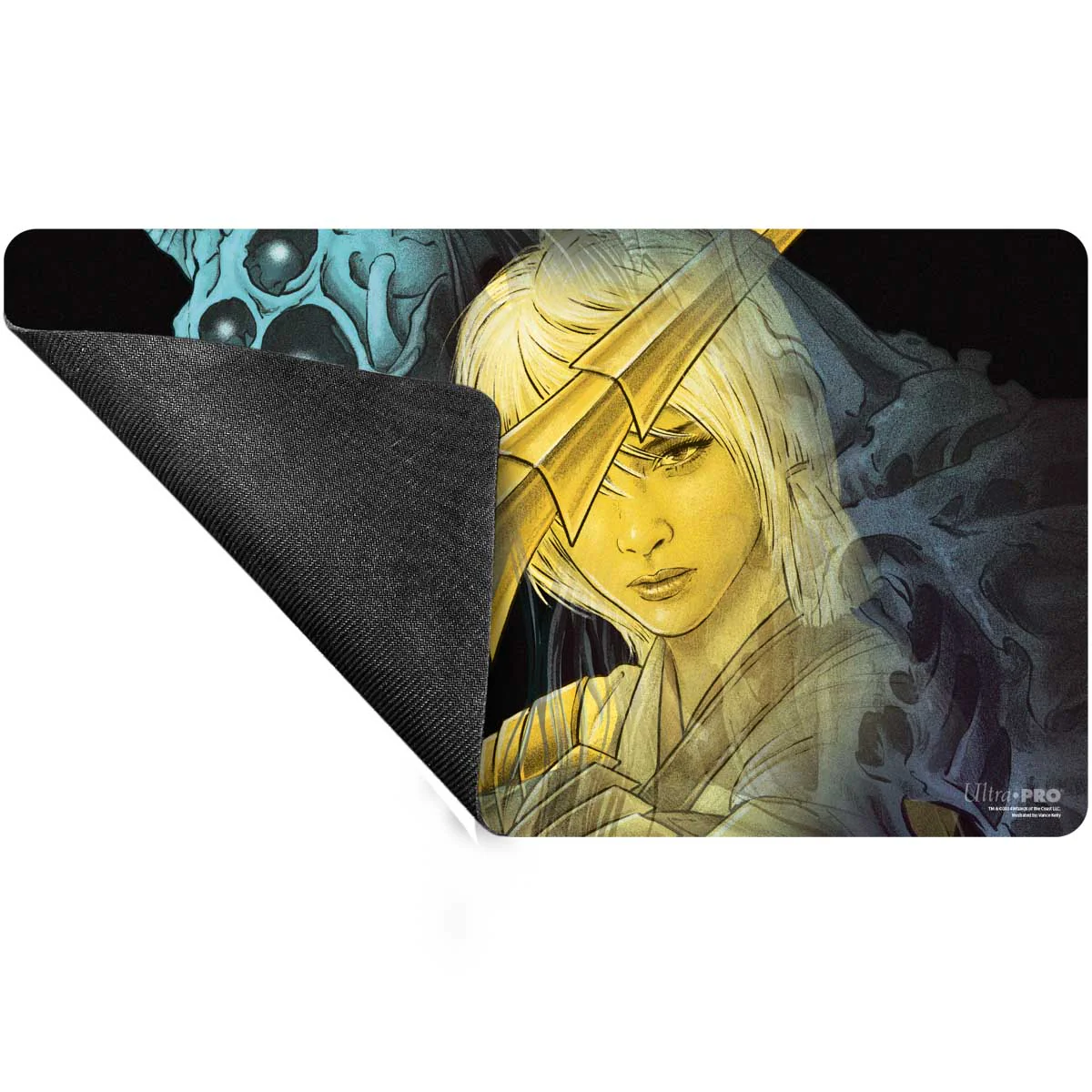 Duskmourn The Wandering Rescuer (Double Exposure Alt) Standard Gaming Playmat for Magic: The Gathering - Image 3