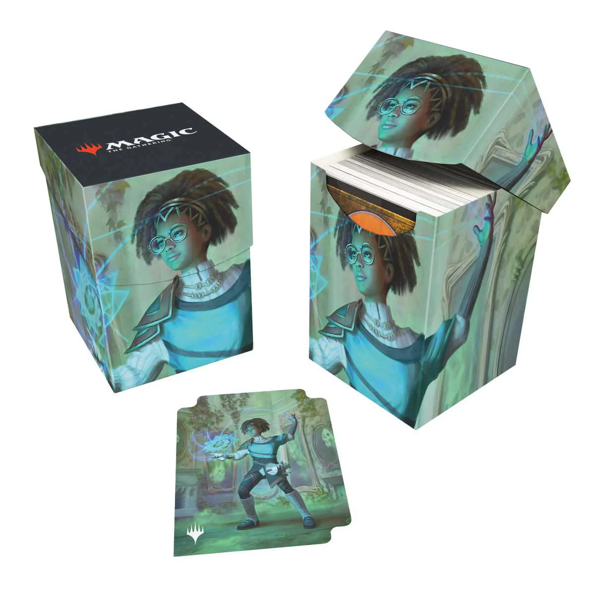 Duskmourn Zimone, Mystery Unraveler (Commander) 100+ DECK BOX® for Magic: The Gathering