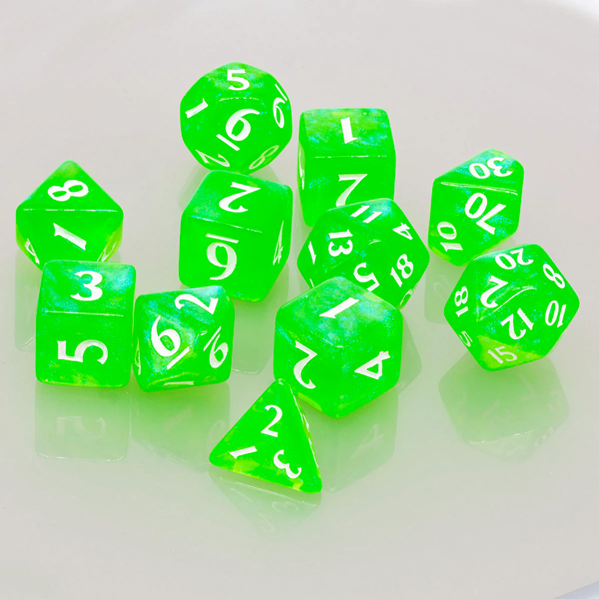 ECLIPSE® Acrylic RPG Dice Set (11ct) - Image 2