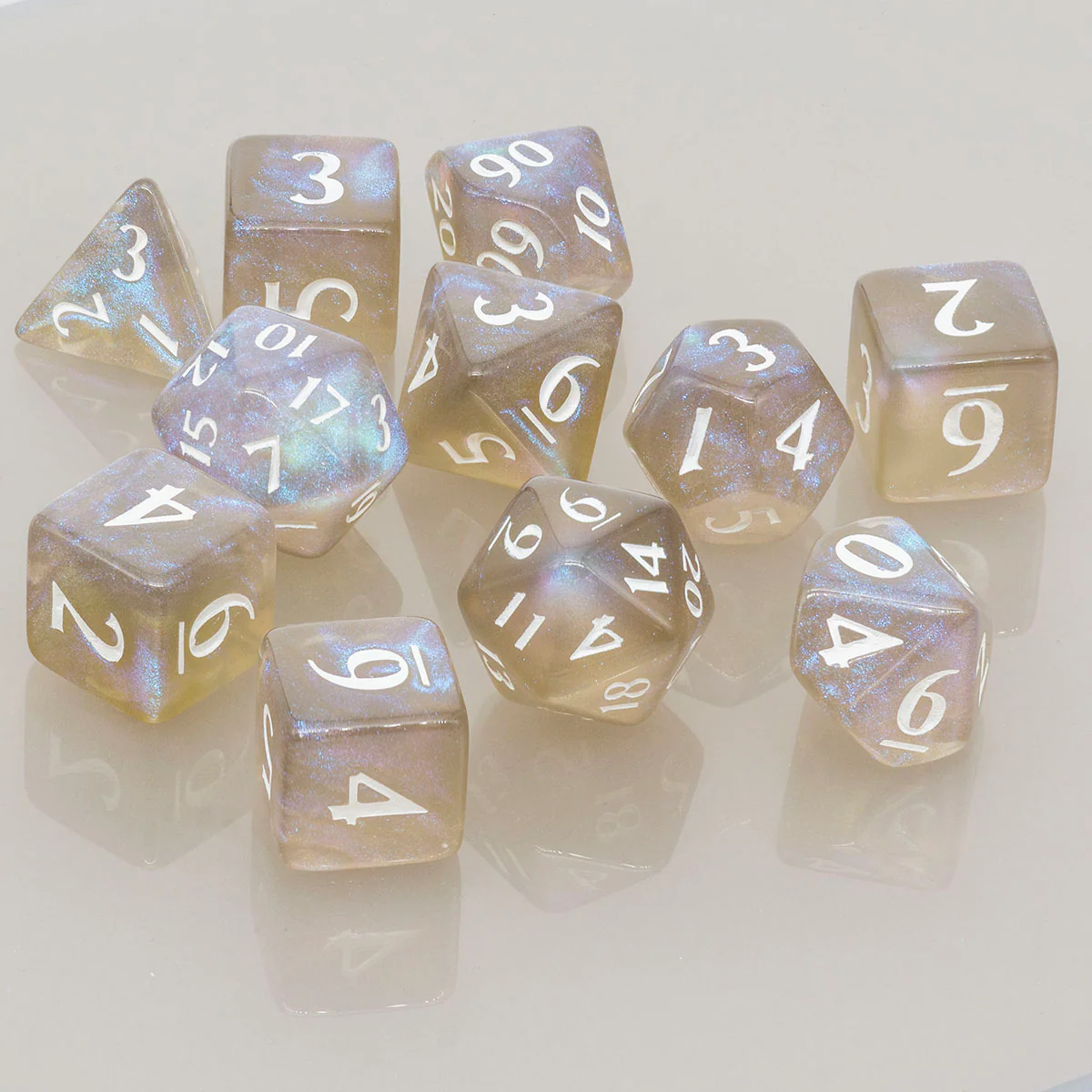 ECLIPSE® Acrylic RPG Dice Set (11ct) - Image 14