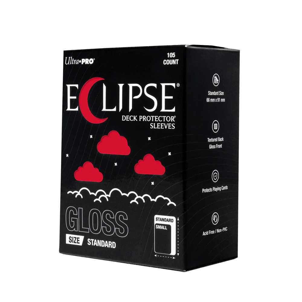 ECLIPSE® Gloss Standard DECK PROTECTOR® Sleeves: Apple Red - 105ct - Image 3