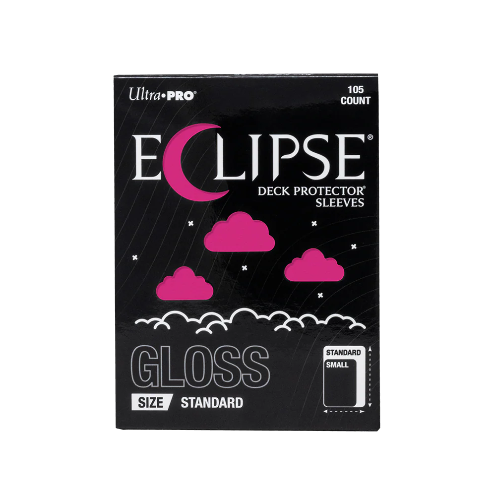 ECLIPSE® Gloss Standard DECK PROTECTOR® Sleeves: Hot Pink - 105ct