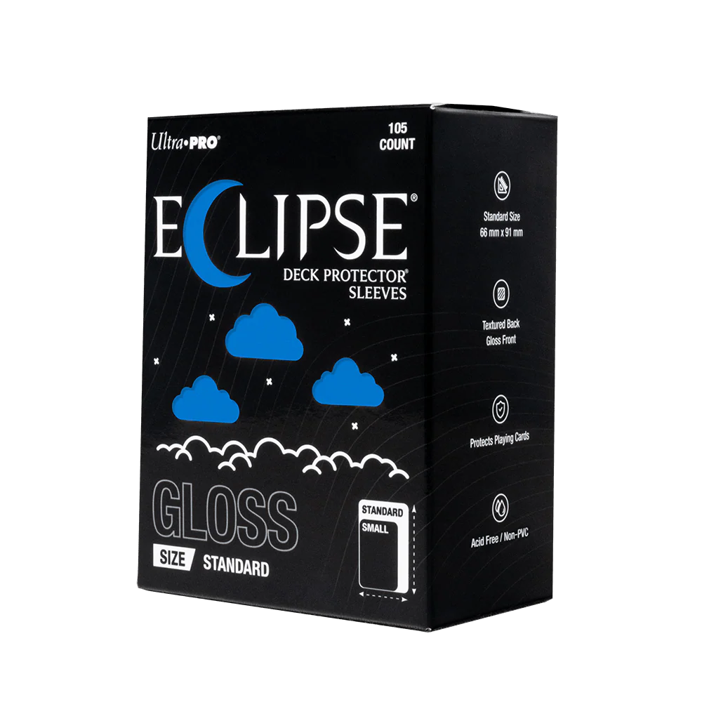 ECLIPSE® Gloss Standard DECK PROTECTOR® Sleeves: Pacific Blue - 105ct - Image 3