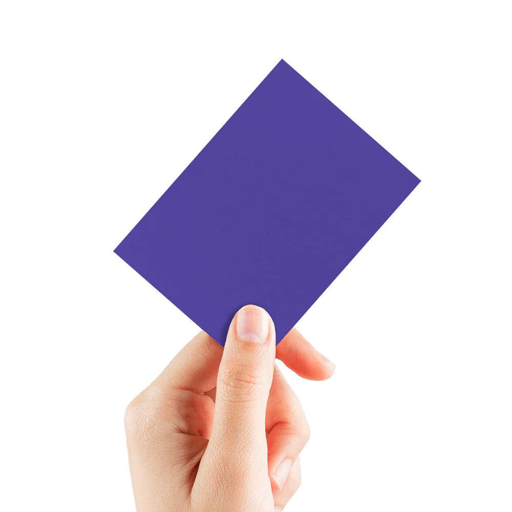 ECLIPSE® Gloss Standard DECK PROTECTOR® Sleeves: Royal Purple - 105ct - Image 2