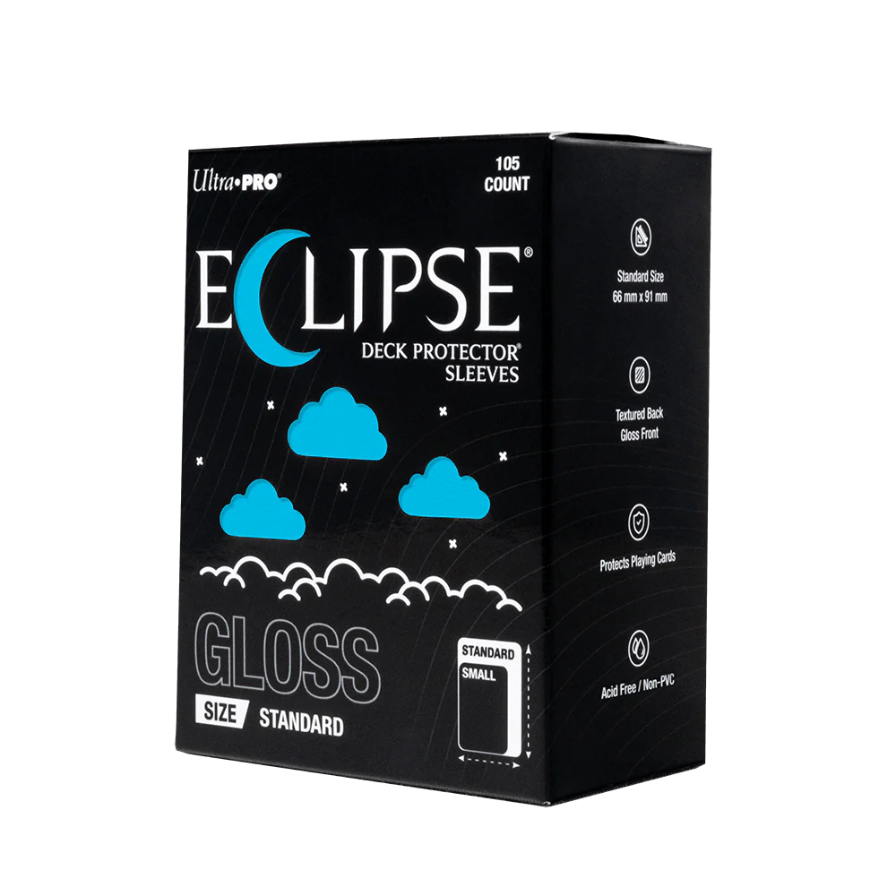 ECLIPSE® Gloss Standard DECK PROTECTOR® Sleeves: Sky Blue - 105ct - Image 3