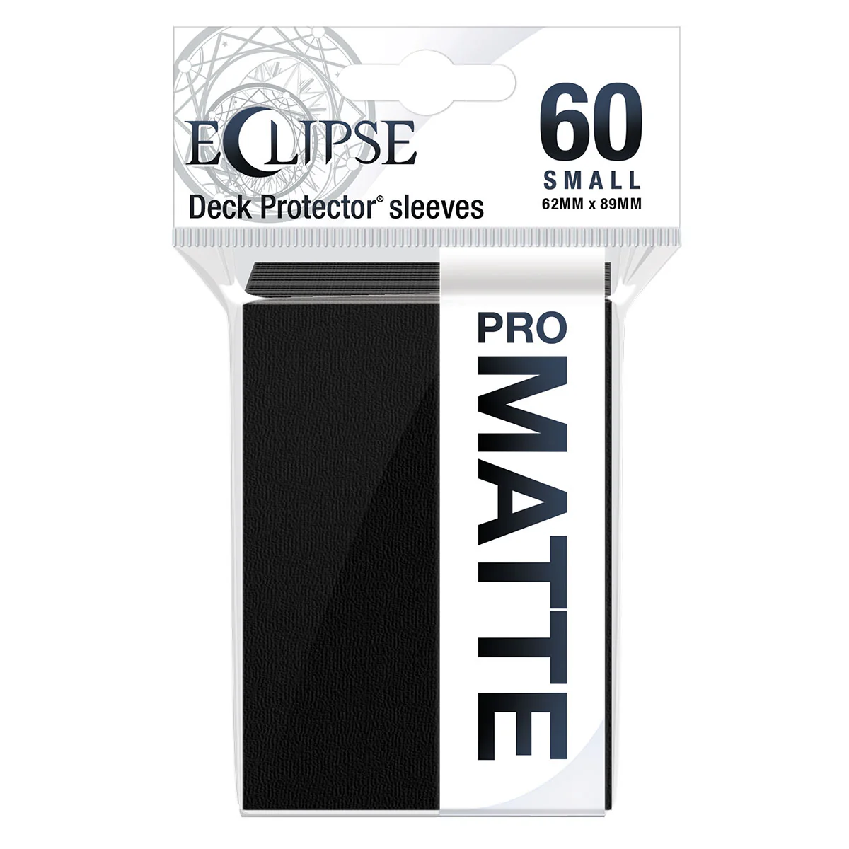 ECLIPSE® Matte Small DECK PROTECTOR® Sleeves (60ct) - Jet Black