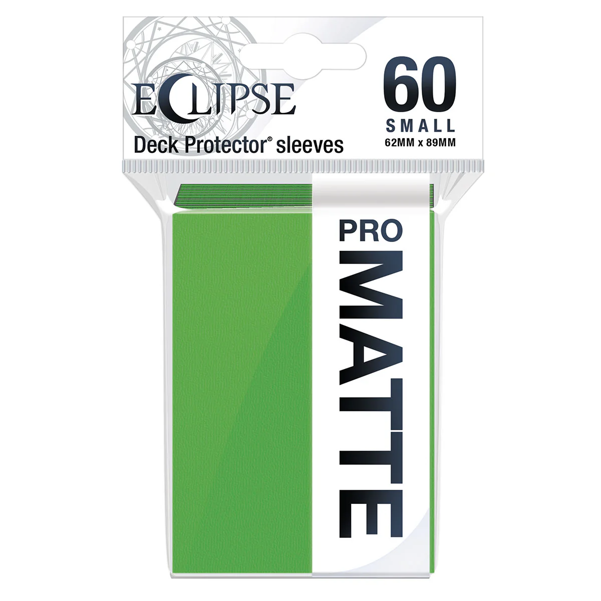 ECLIPSE® Matte Small DECK PROTECTOR® Sleeves (60ct) - Lime Green