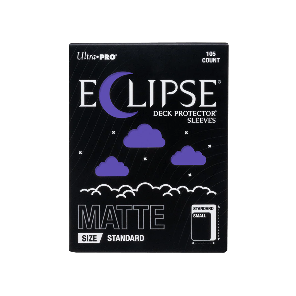 ECLIPSE® Matte Standard DECK PROTECTOR® Sleeves: Royal Purple - 105ct