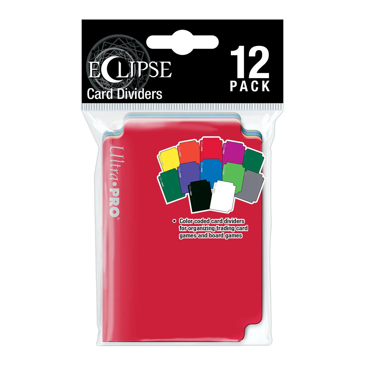 ECLIPSE® Multi-Colored Card Deck Dividers Pack (12ct)