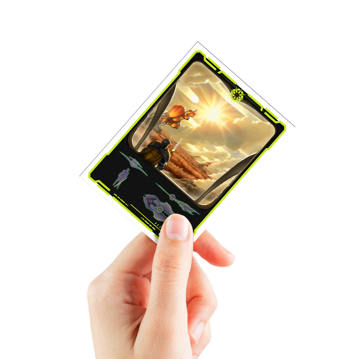 Edge of Eternities Adagia, Windswept Bastion 105ct APEX DECK PROTECTOR® Sleeves for Magic: The Gathering - Image 2