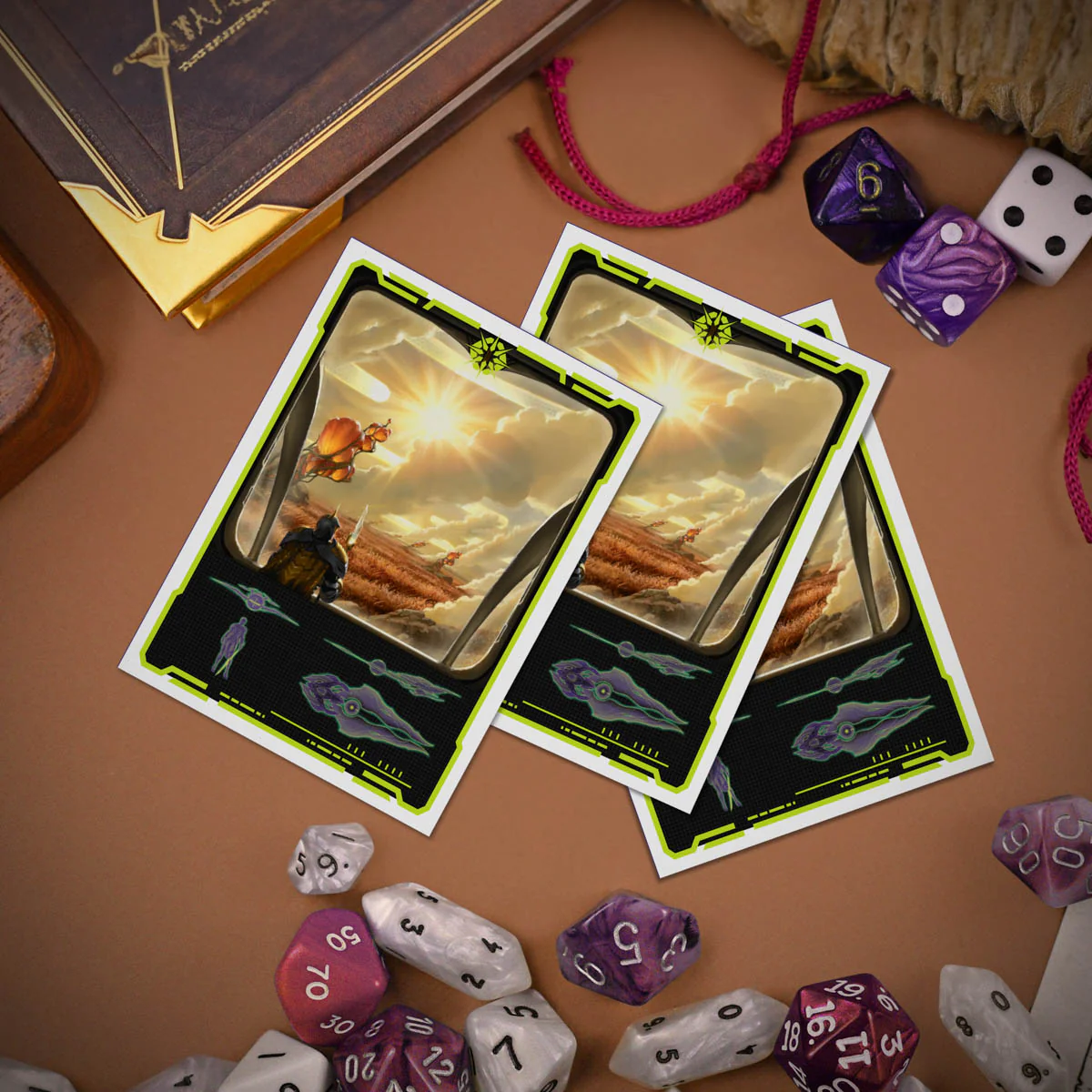 Edge of Eternities Adagia, Windswept Bastion 105ct APEX DECK PROTECTOR® Sleeves for Magic: The Gathering - Image 3