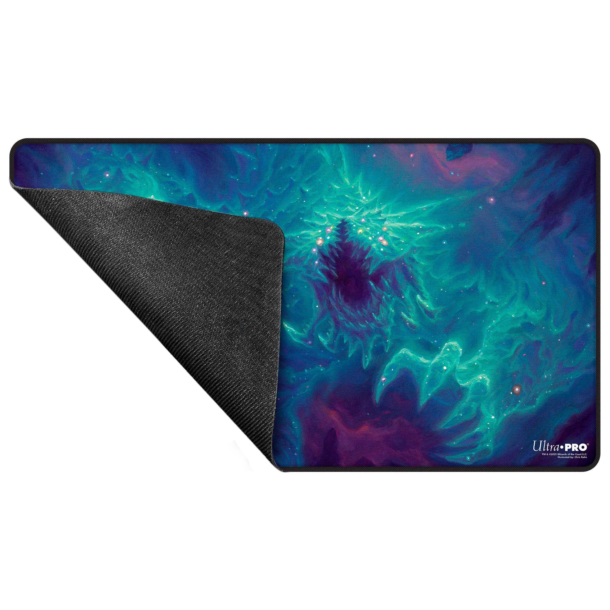 Edge of Eternities - Black Stitched Playmat - Cosmogoyf - Chris Rahn for Magic: The Gathering - Image 3