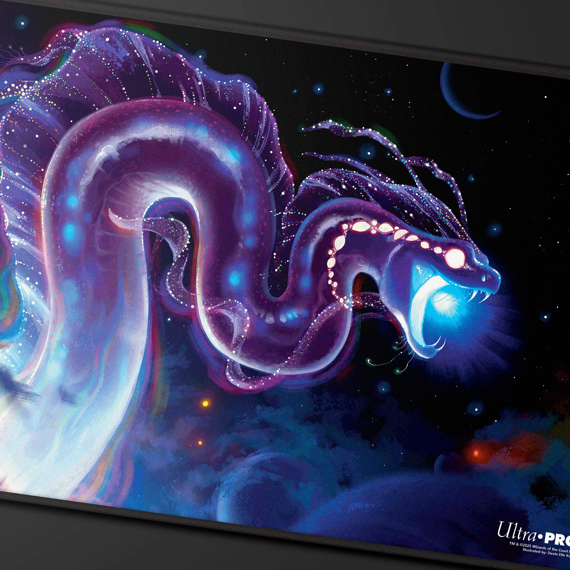 Edge of Eternities - Black Stitched Playmat - Starwinder - Devin Elle Kurtz for Magic: The Gathering - Image 2