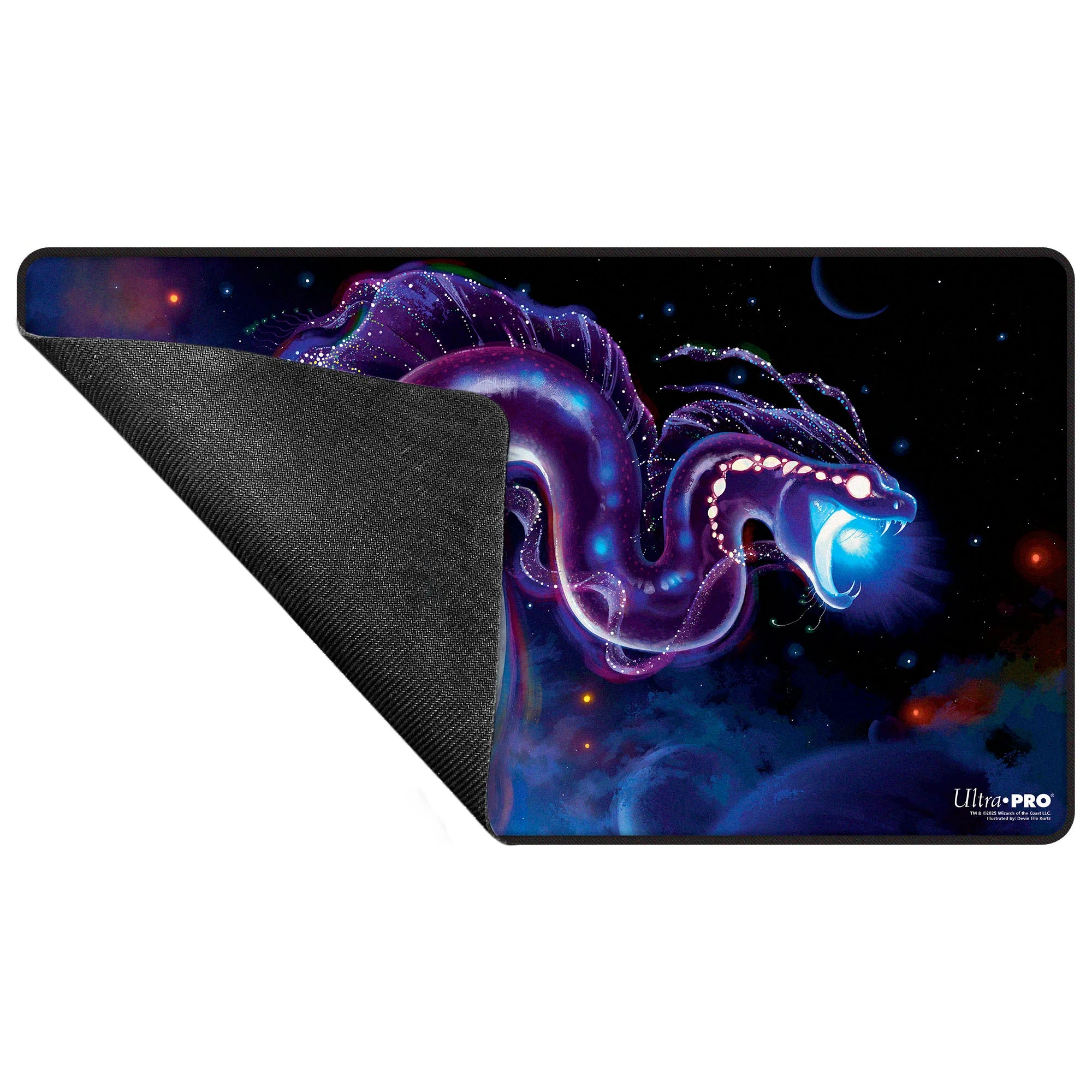 Edge of Eternities - Black Stitched Playmat - Starwinder - Devin Elle Kurtz for Magic: The Gathering - Image 3