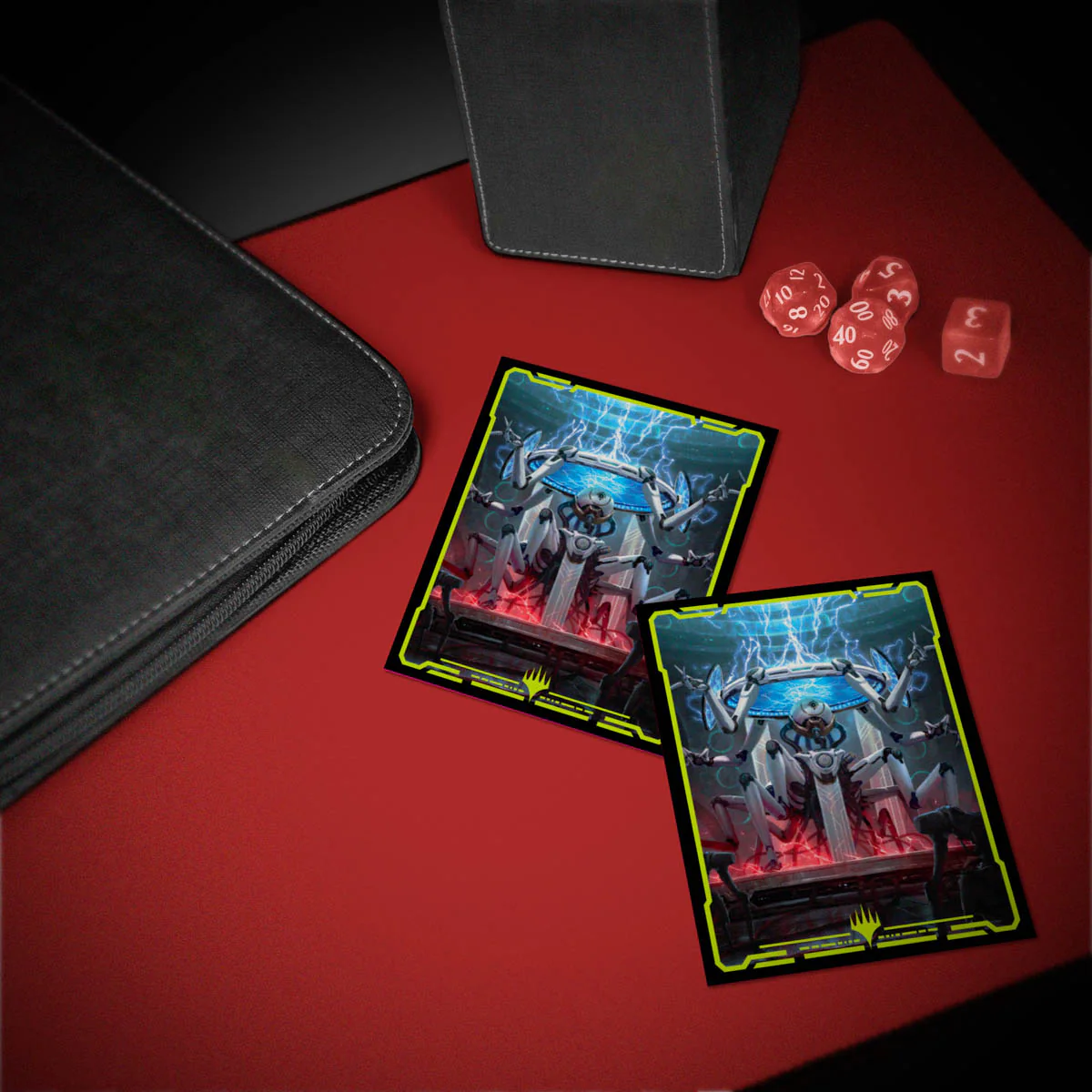 Edge of Eternities Counter Intelligence 100ct DECK PROTECTOR® Sleeves in Clear Box for Magic: The Gathering - Image 3