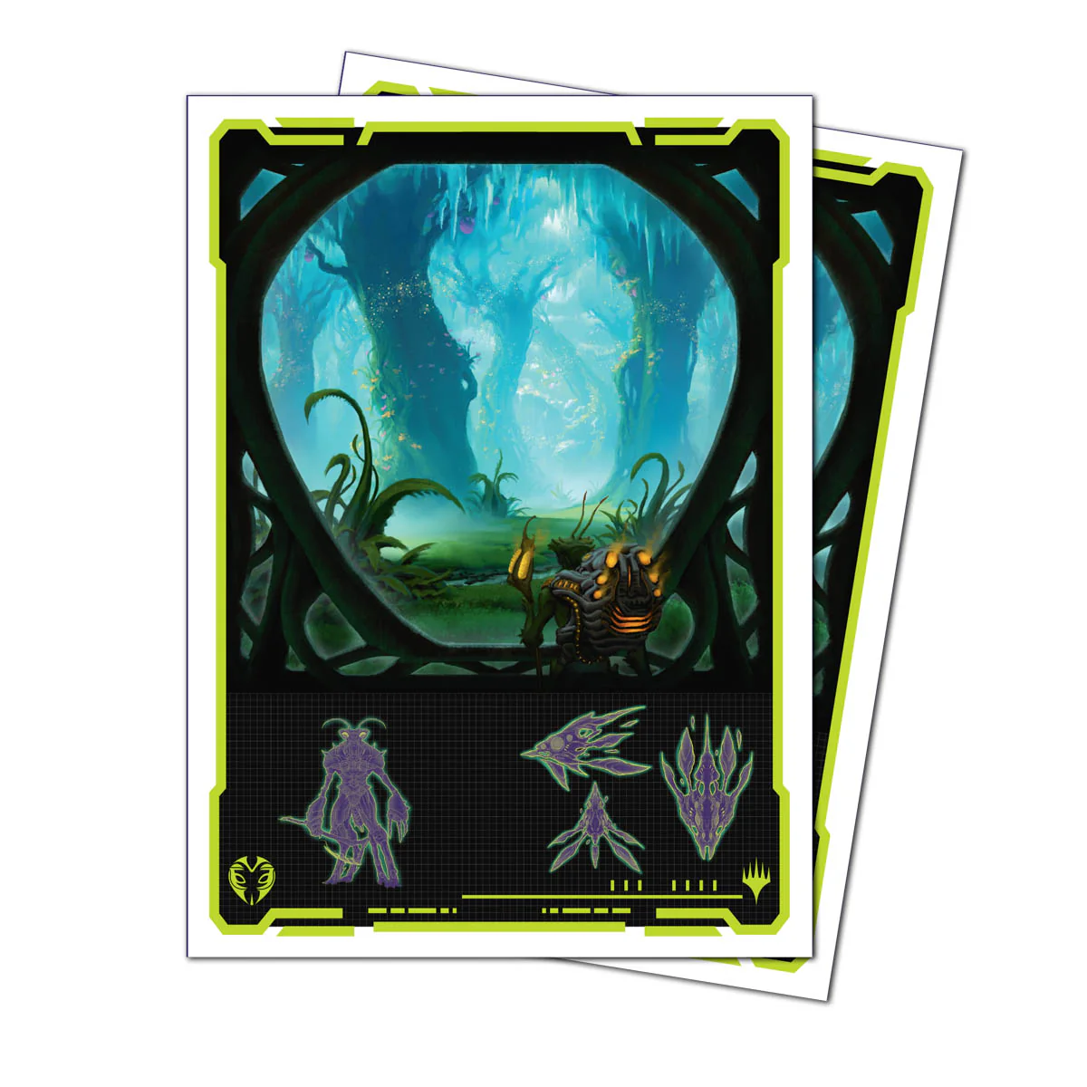 Edge of Eternities Evendo, Waking Haven 105ct APEX DECK PROTECTOR® Sleeves for Magic: The Gathering