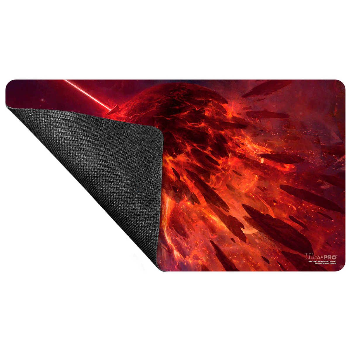 Edge of Eternities Kavaron, Memorial World Playmat Mythic Land Red for Magic: The Gathering - Image 4