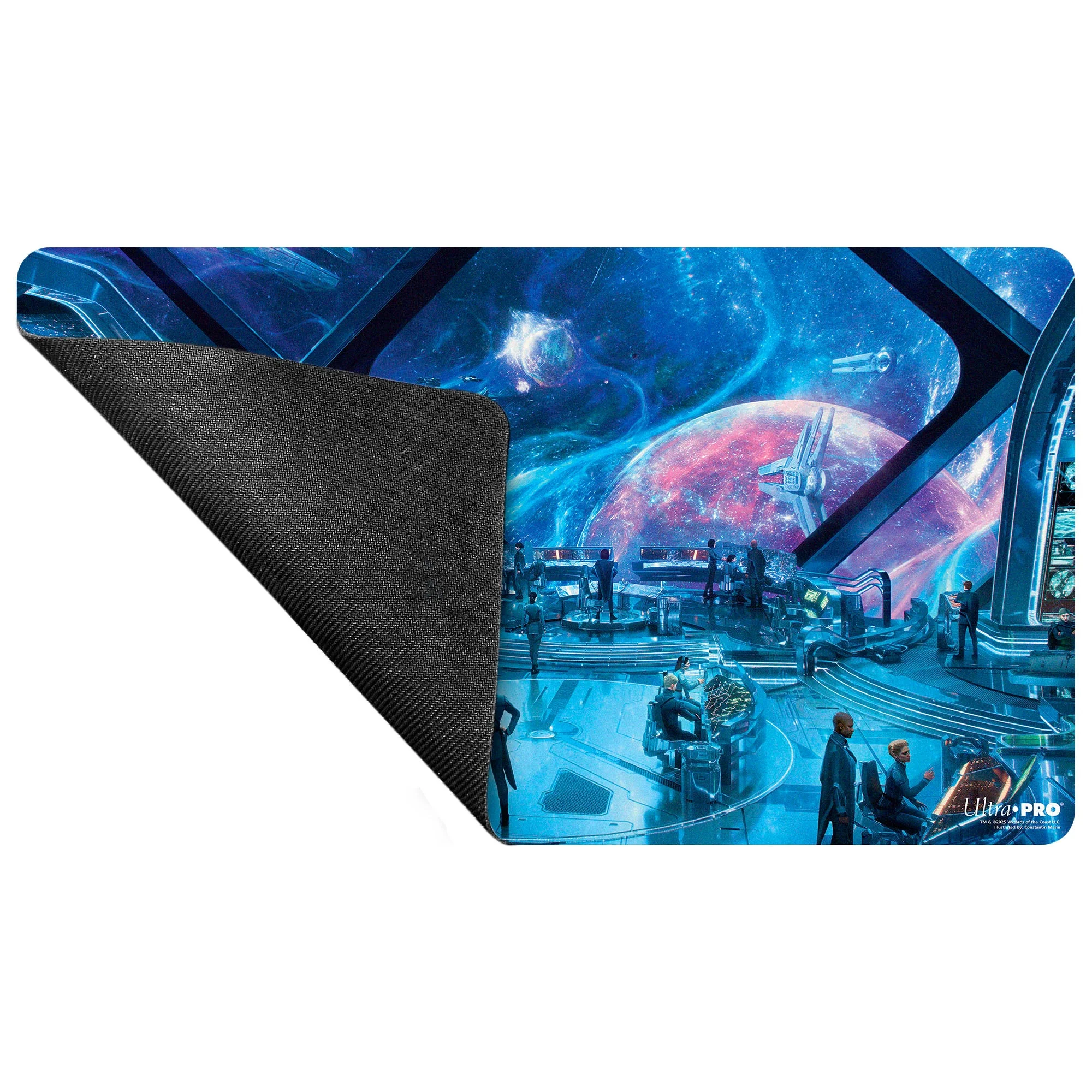 Edge of Eternities - Playmat - Command Bridge - Constantin Marin for Magic: The Gathering - Image 3