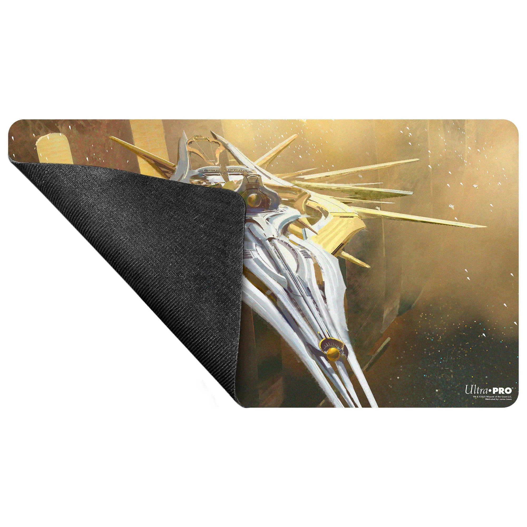 Edge of Eternities - Playmat - Dawnsire, Sunstar Dreadnought - Jaime Jones for Magic: The Gathering - Image 3