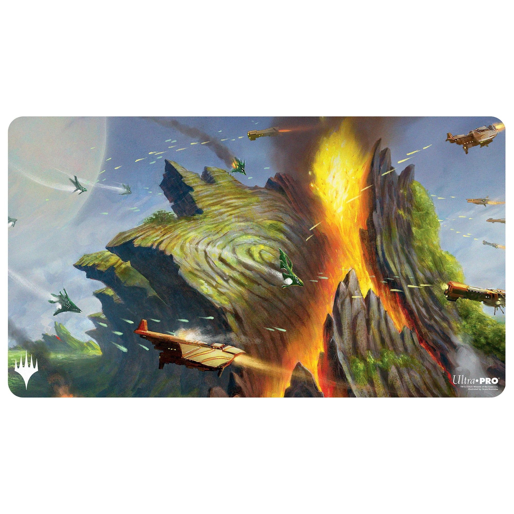 Edge of Eternities - Playmat - Stomping Ground - Bruce Brenneise for Magic: The Gathering