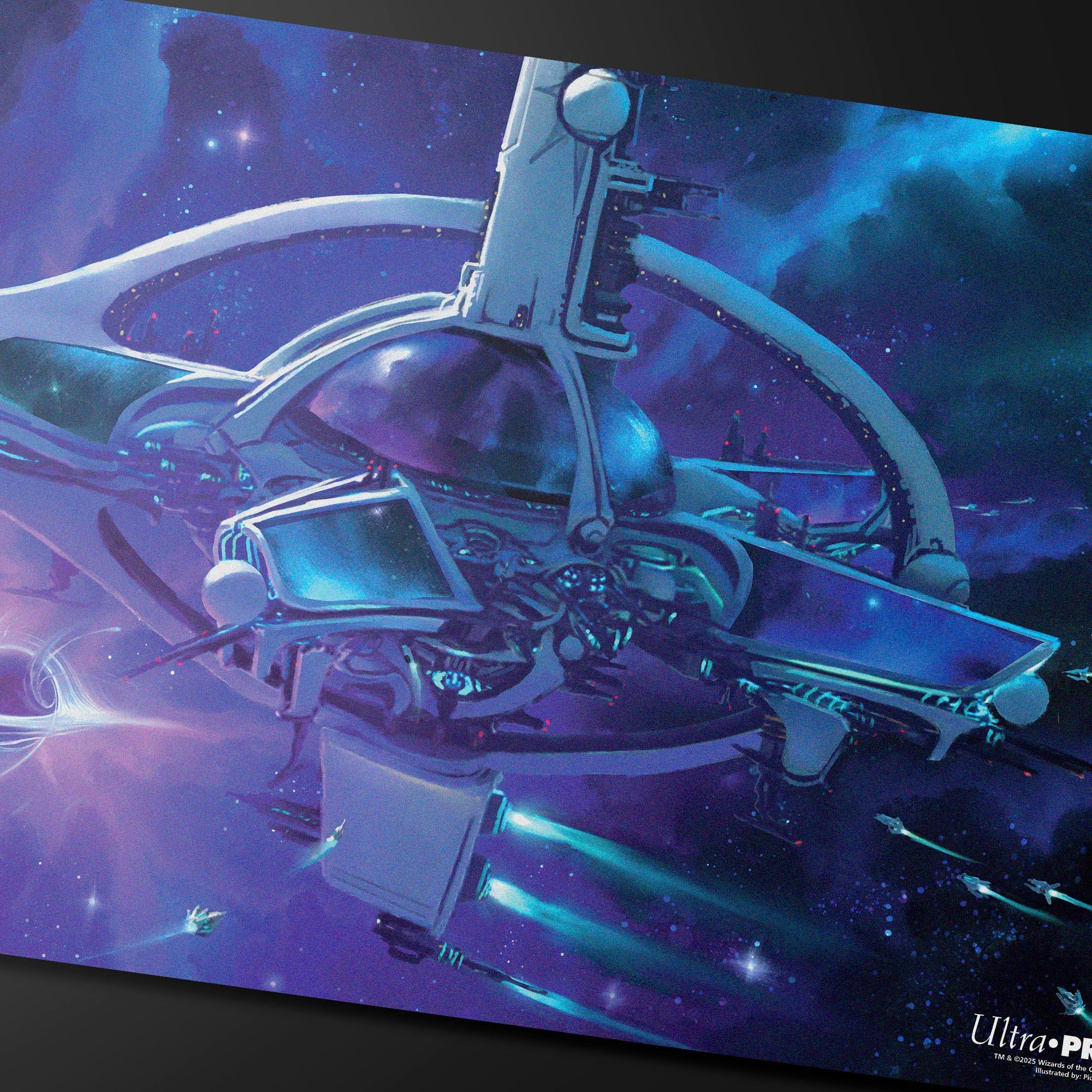 Edge of Eternities - Playmat - Infinite Guideline Station - Piotr Dura for Magic: The Gathering - Image 2