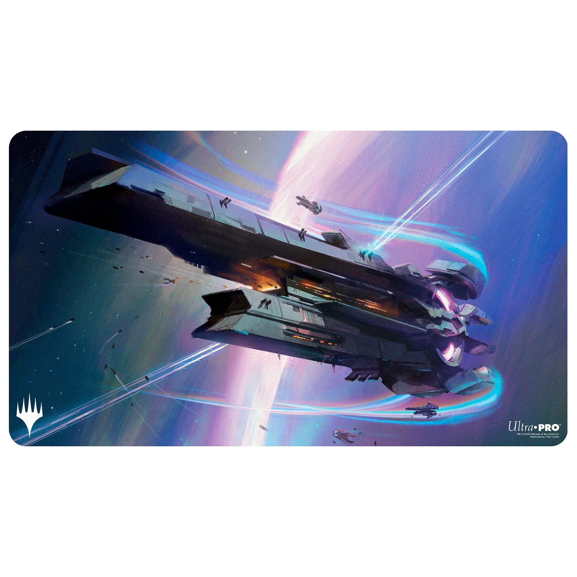 Edge of Eternities - Playmat - Inspirit, Flagship Vessel - Titus Lunter for Magic: The Gathering