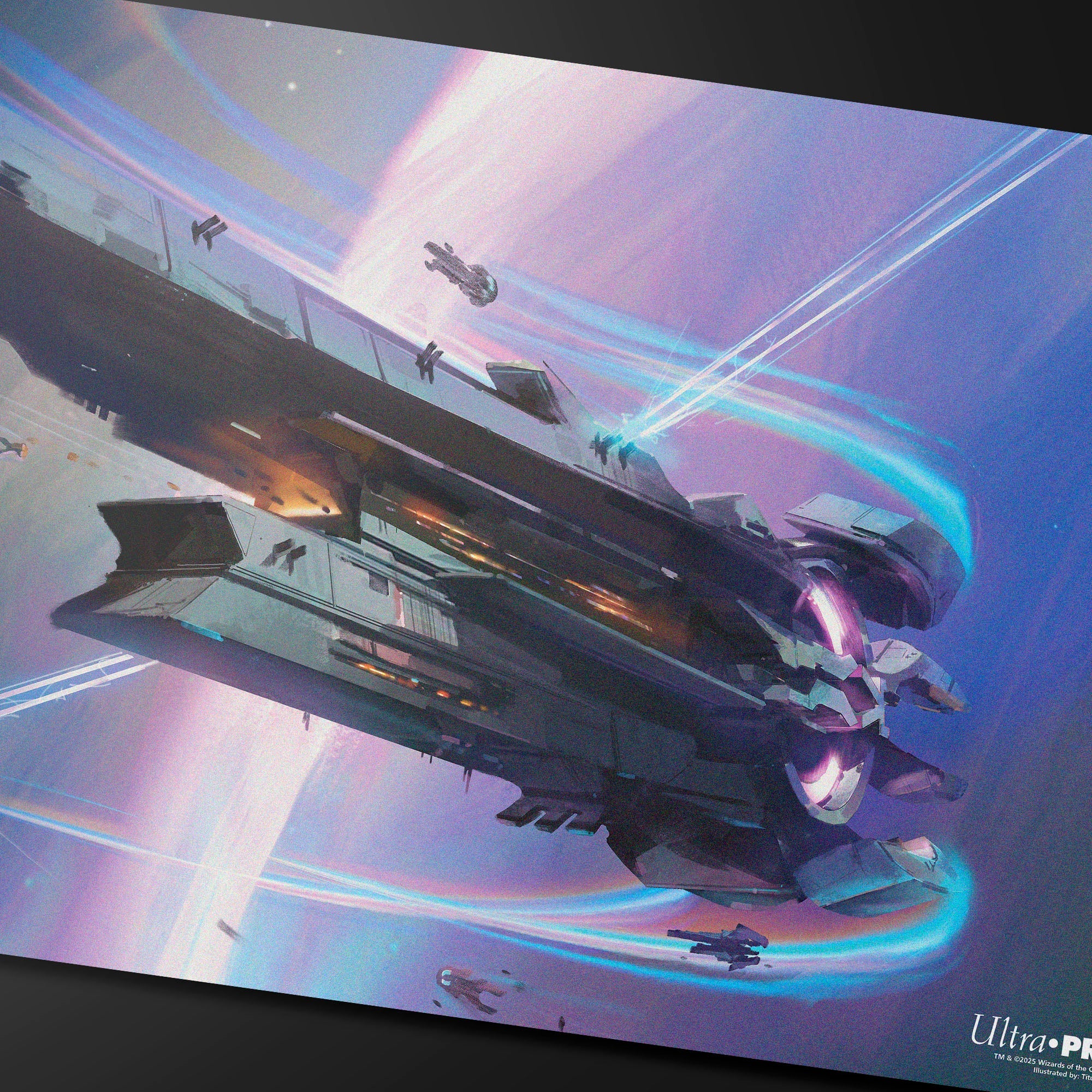 Edge of Eternities - Playmat - Inspirit, Flagship Vessel - Titus Lunter for Magic: The Gathering - Image 2