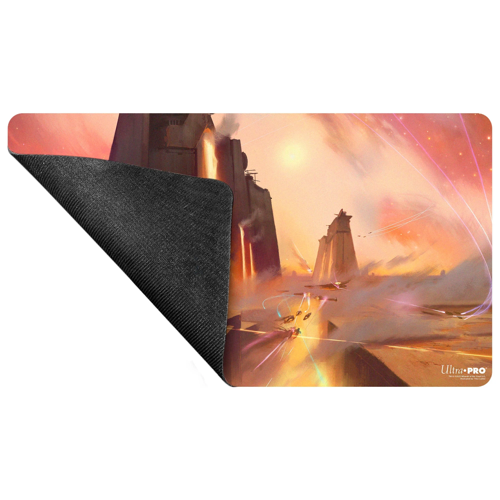 Edge of Eternities - Playmat - Sacred Foundry - Titus Lunter for Magic: The Gathering - Image 3