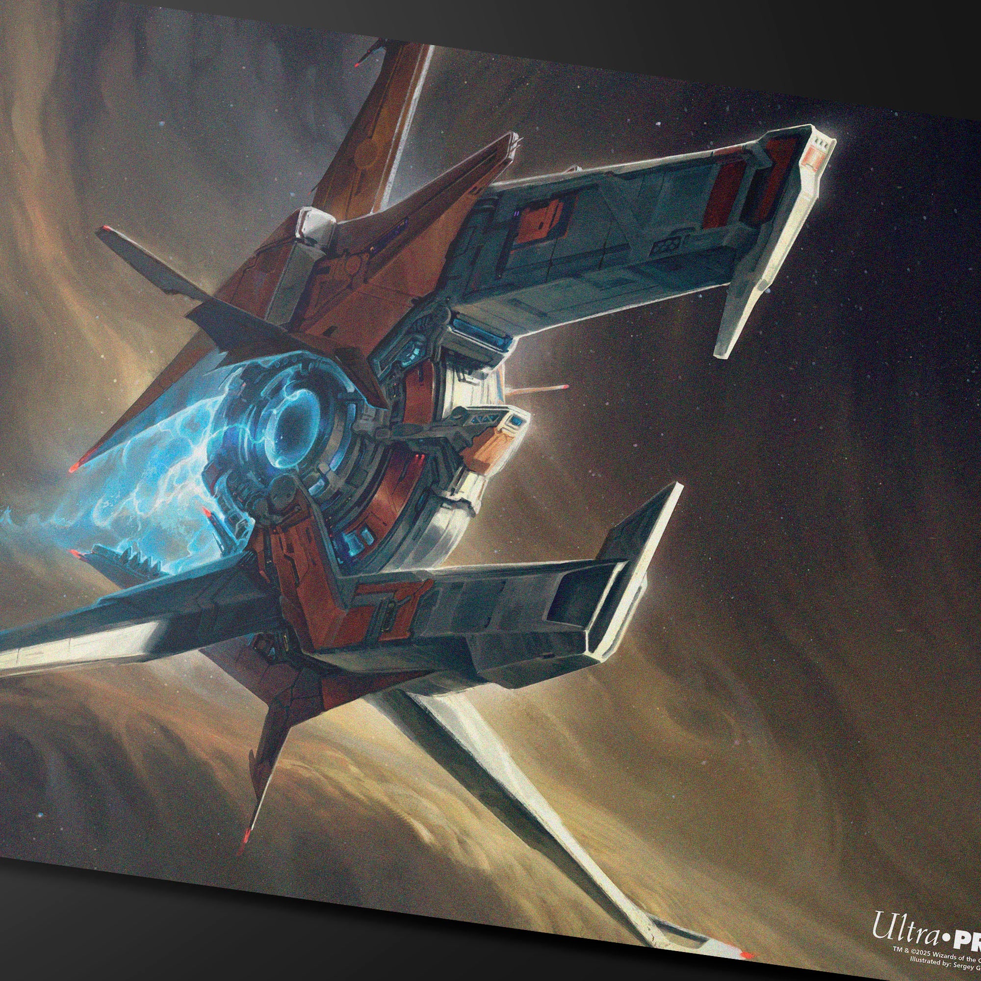 Edge of Eternities - Playmat - The Seriema - Sergey Glushakov for Magic: The Gathering - Image 2