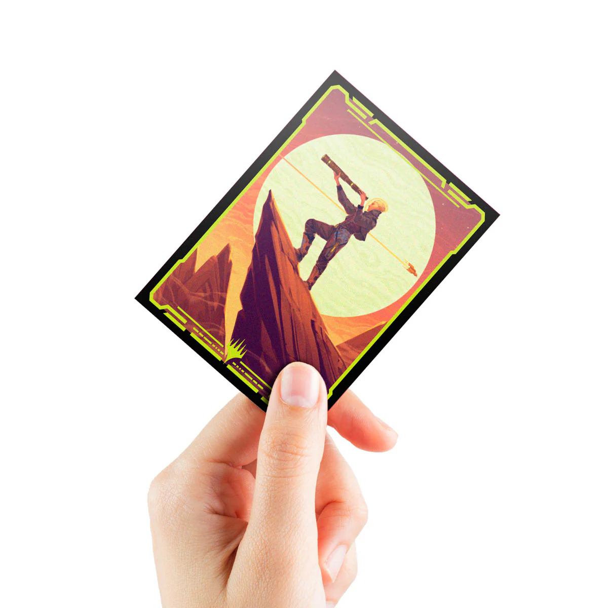 Edge of Eternities Sami, Wildcat Captain 100ct DECK PROTECTOR® Sleeves in Clear Box for Magic: The Gathering - Image 2
