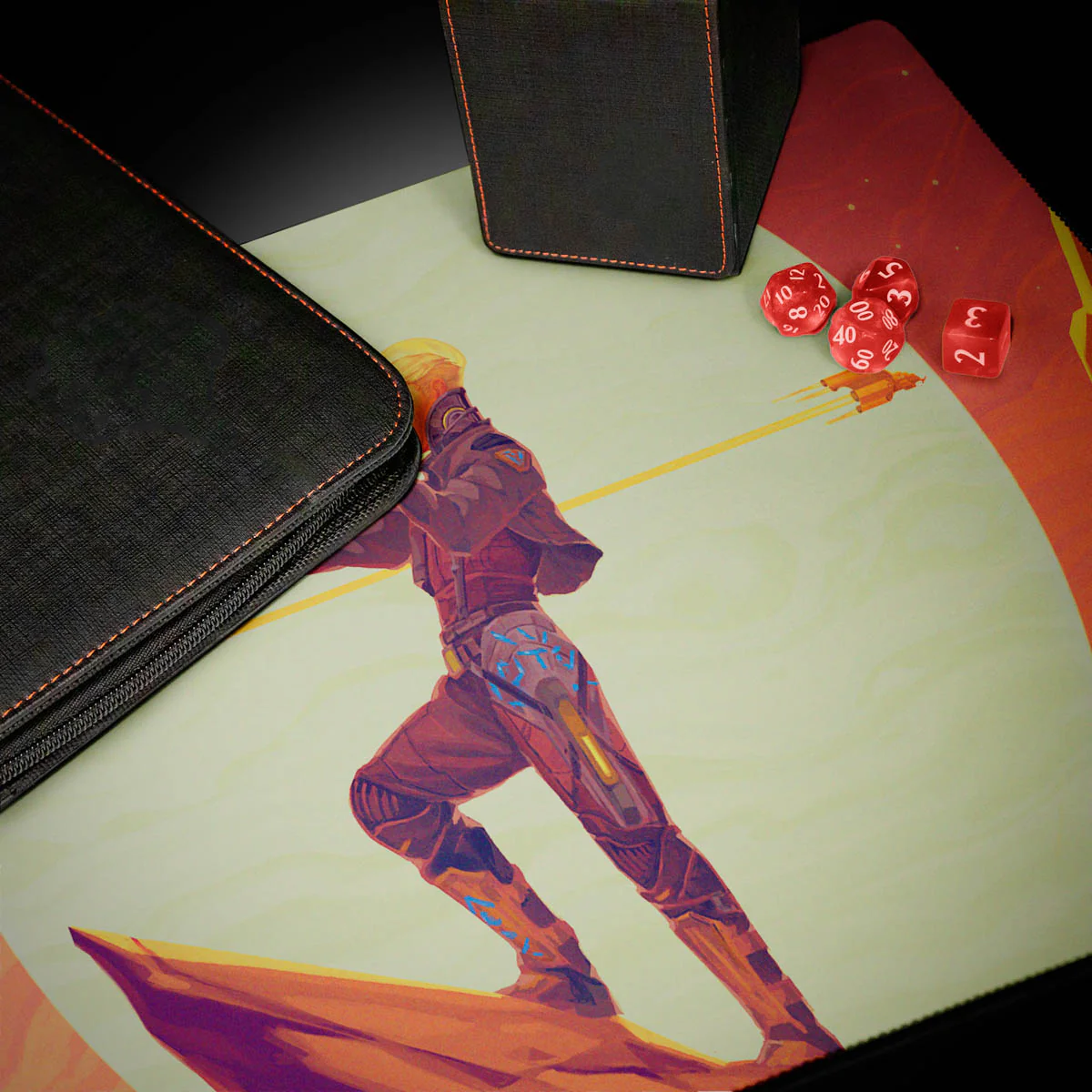 Edge of Eternities Sami, Wildcat Captain Playmat for Magic: The Gathering - Image 3