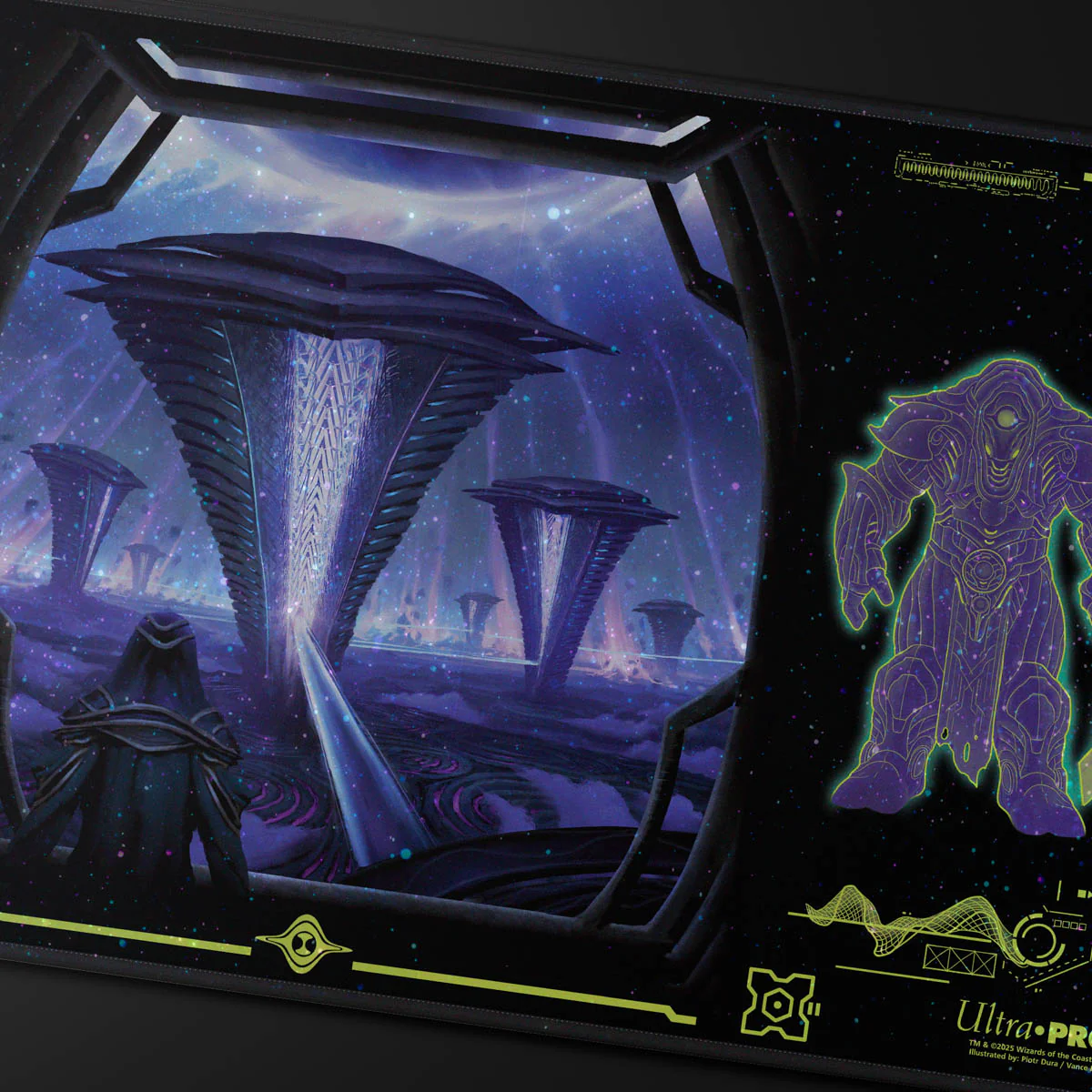 Edge of Eternities Susur Secundi, Void Altar HOLOFOIL® Playmat for Magic: The Gathering - Image 2