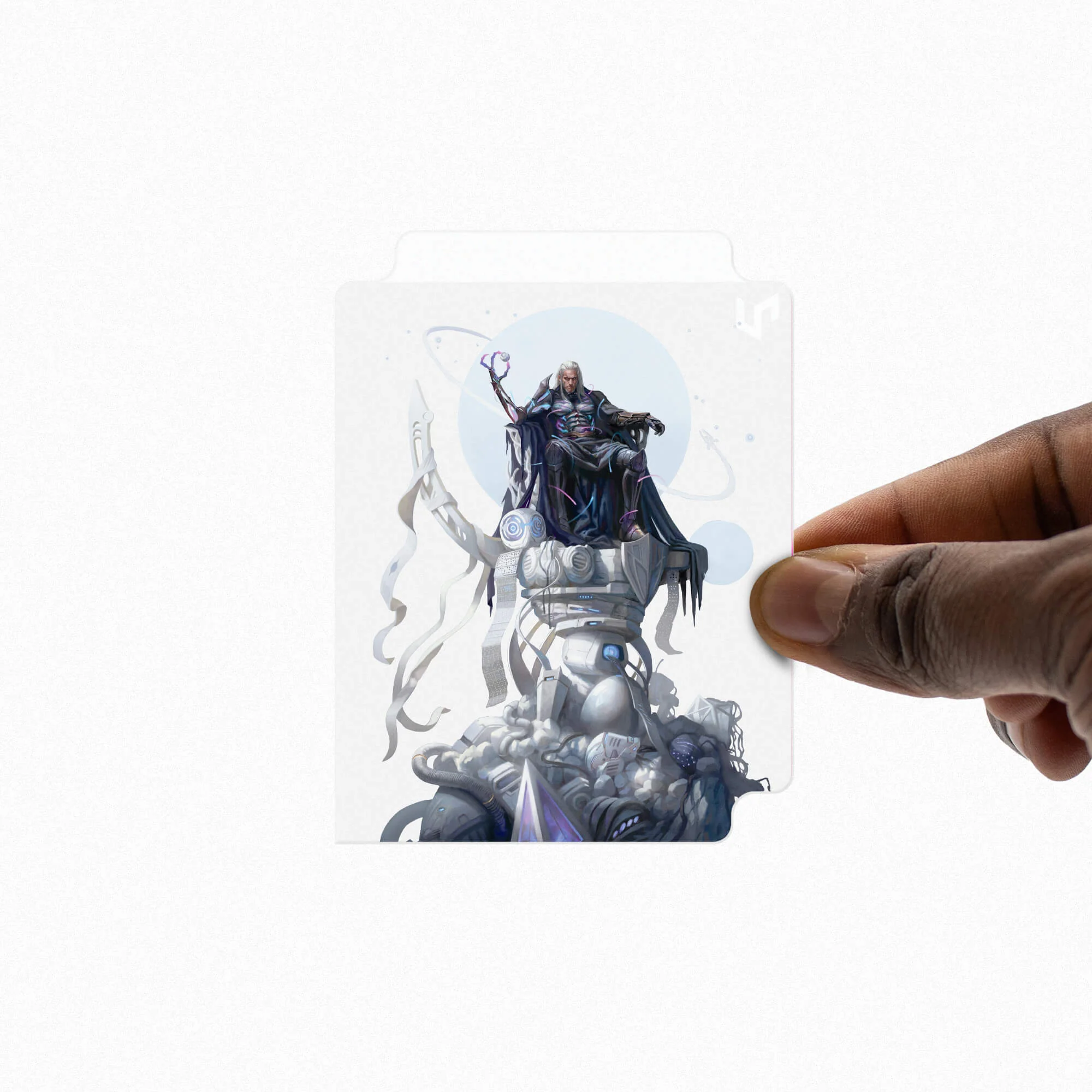 Edge of Eternities Tezzeret, Cruel Captain 100ct DECK PROTECTOR® Sleeves in Clear Box for Magic: The Gathering - Image 5