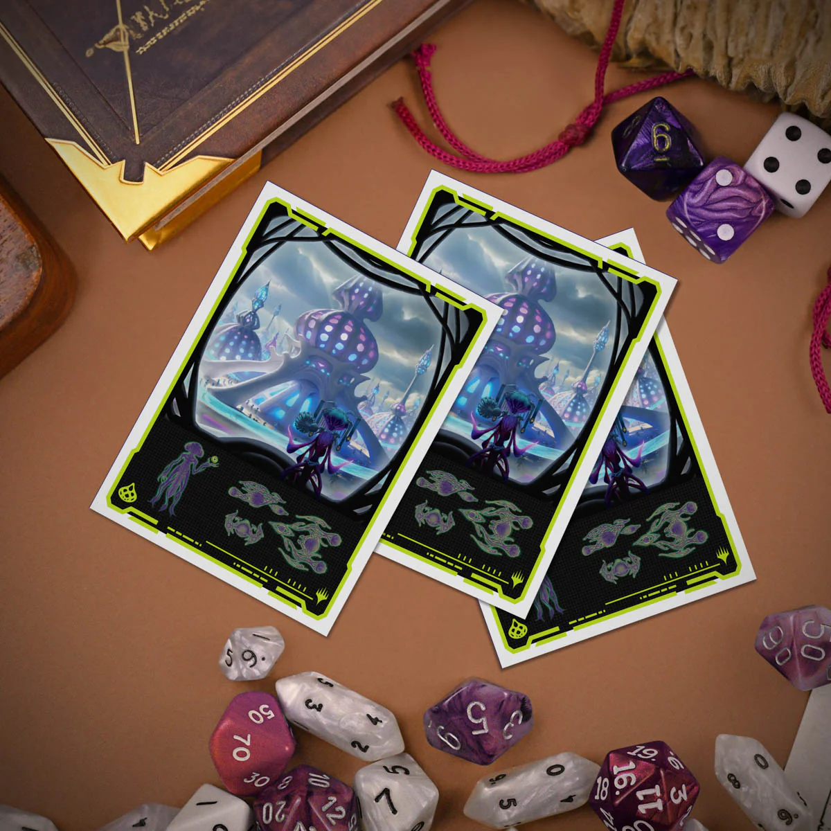 Edge of Eternities Uthros, Titanic Godcore 105ct APEX DECK PROTECTOR® Sleeves for Magic: The Gathering - Image 3