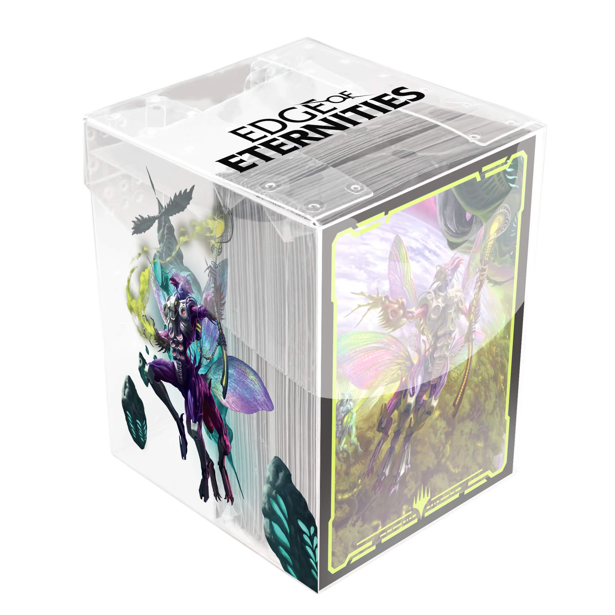 Edge of Eternities World Shaper 100ct DECK PROTECTOR® Sleeves in Clear Box for Magic: The Gathering