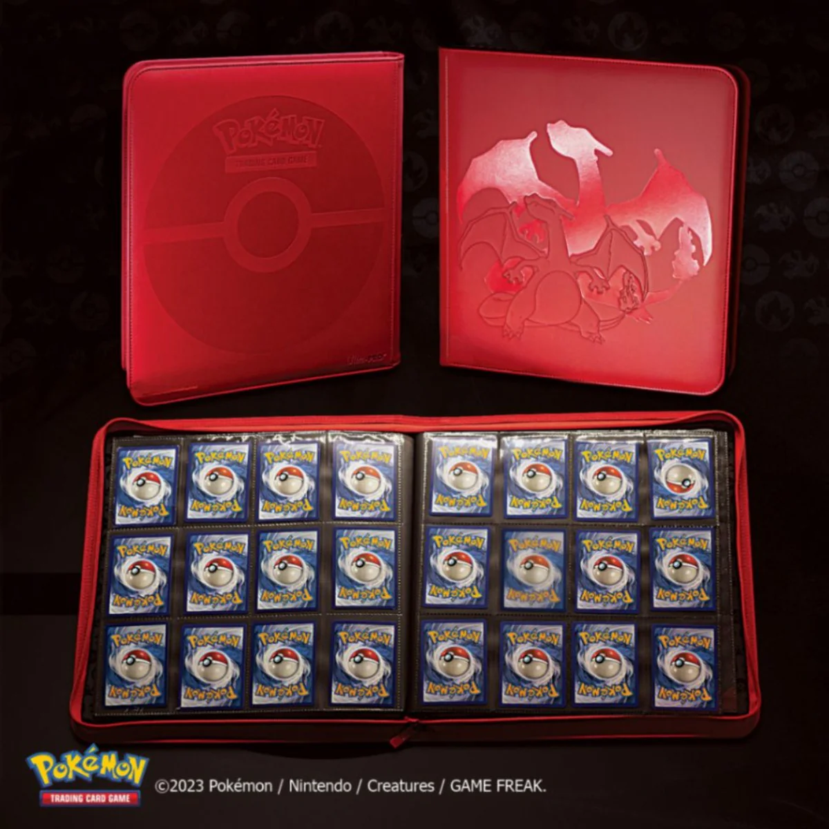 Elite Series: Charizard 12-Pocket Zippered PRO-BINDER® for Pokemon - Image 4