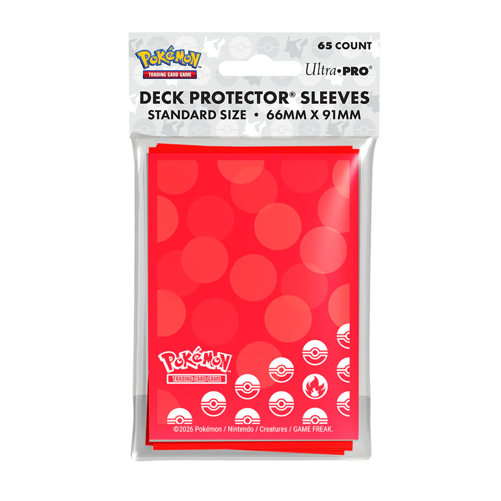 Energy - Fire Type 65ct DECK PROTECTOR® Sleeves for Pokémon