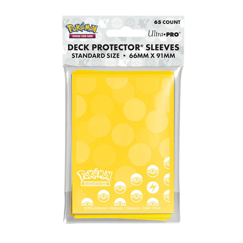 Energy - Lightning Type 65ct DECK PROTECTOR® Sleeves for Pokémon